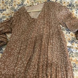 A New Day leopard print dress